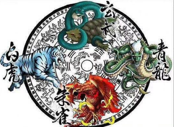 探寻神秘符号：左青龙右白虎中间的奥秘