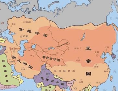 成吉思汗的四个汗国与元朝灭亡的关联