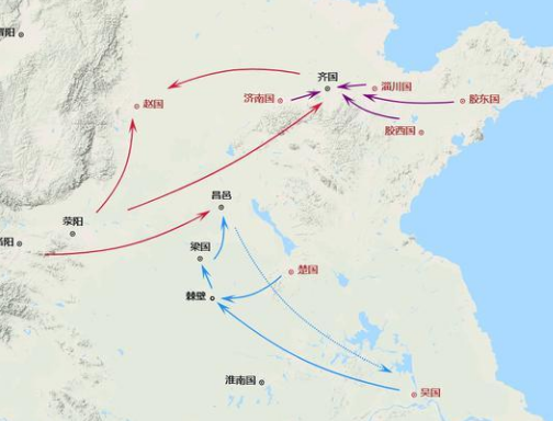 七国之乱是哪七个国家的叛乱？周亚夫是如何平定的？