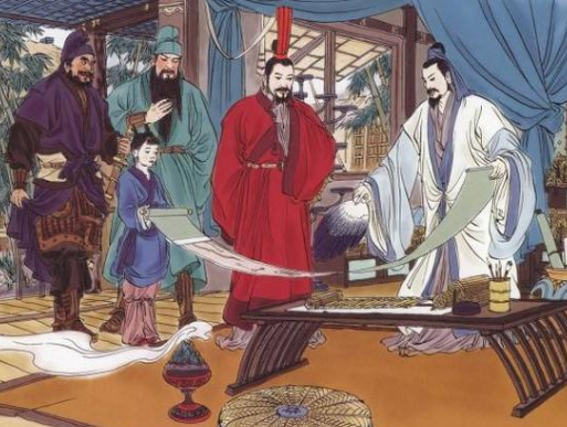 刘备称王后的首席大臣：诸葛亮