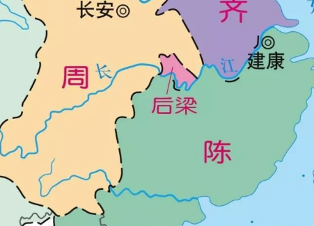 地理位置与自保能力：东吴与陈朝的比较