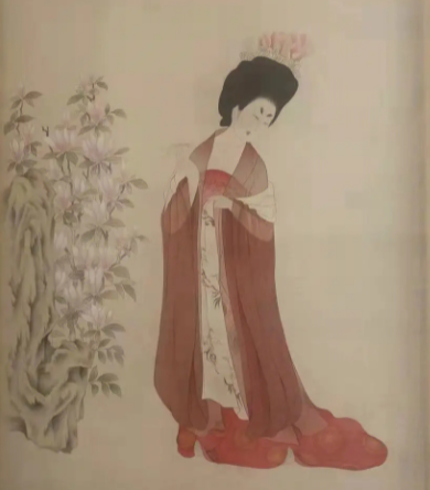 探秘簪花仕女画：艺术风格的传承与魅力