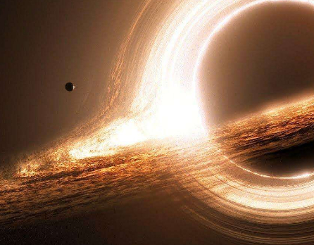 宇宙深渊的盛宴：黑洞撕裂恒星的壮观场景