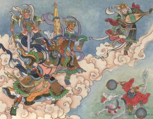 揭秘神话分界线：四大天王与魔家四将的区别