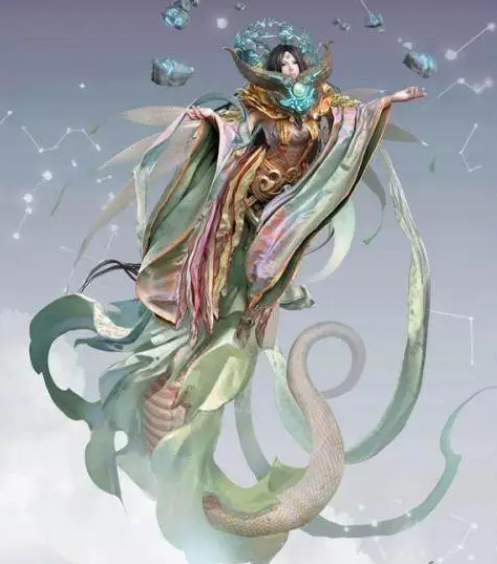 女娲娘娘在天庭的地位如何？形象是什么样的？