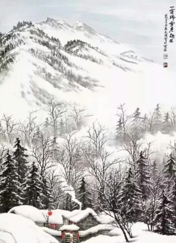 李白诗中的雪景奇观：“燕山雪花大如席”的修辞魅力