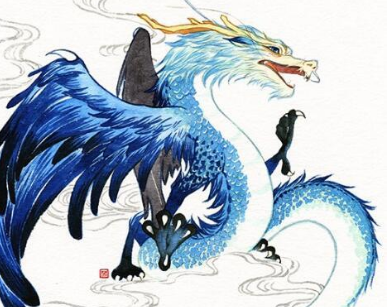 神话中的巨龙对决：应龙与烛龙的比较