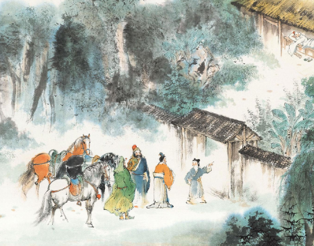 诸葛亮三顾茅庐：谦逊与智慧的交织