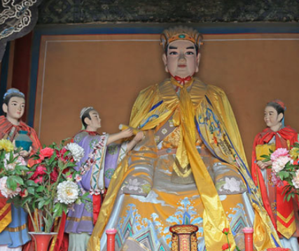 东岳大帝三太子炳灵公——神话传说中的神圣存在