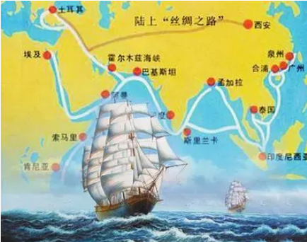 海上丝绸之路的兴起与发展，什么时候发展起来的？