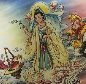 观音惊慌失措：金鱼化身妖怪的启示