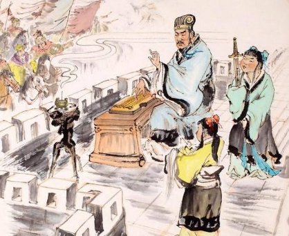 智谋与疑云：探讨诸葛亮的空城计及其真实性