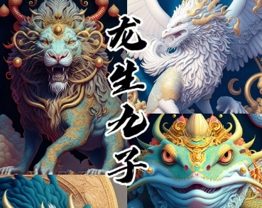 龙生九子的传说：龙对儿子们的喜爱