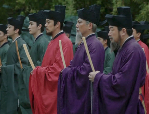 宋朝官服颜色等级与一品官员的官服颜色