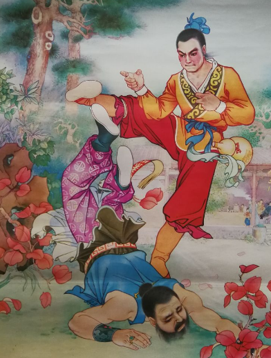 武松与蒋门神小妾的恩怨：一段水浒传中的冲突剖析