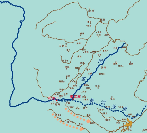 黄河的哭泣：历史上的重大改道