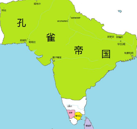 孔雀王朝的兴衰：国内矛盾与经济来源的双重夹击