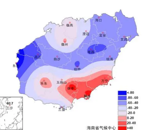 海南的气候奇迹：雪的可能性探究