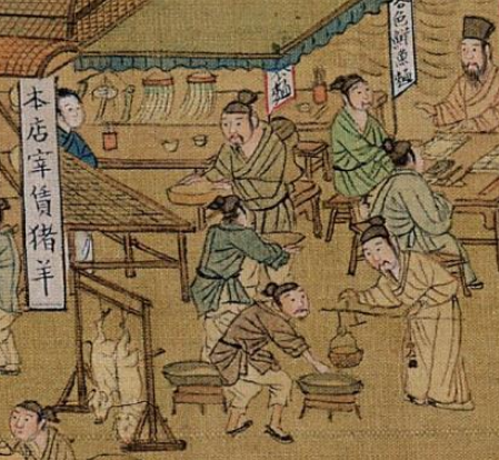 古人摆地摊：历史背后的商业繁荣