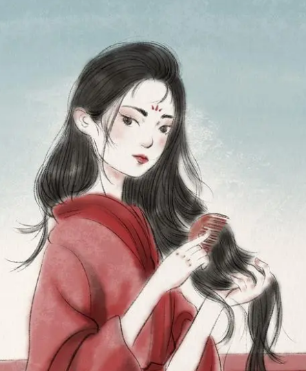 古代出嫁女子梳头的仪式与细节，分别有什么步骤？