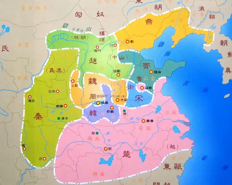 春秋一霸的足迹：楚国的地域变迁
