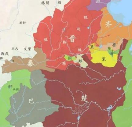 晋国的威胁与韩、赵、魏的反击