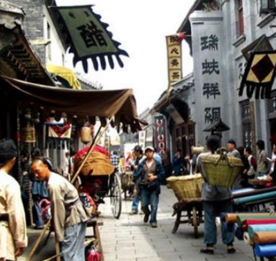 清朝街市的韵味与京城街景的人情味
