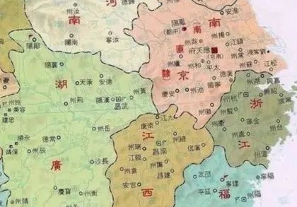 江南省的变迁：从古代到现代的地理演变