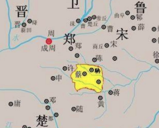 春秋蔡国的覆灭与国力分析