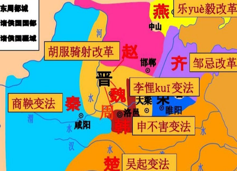 魏国、楚国与秦国变法效果差异探析