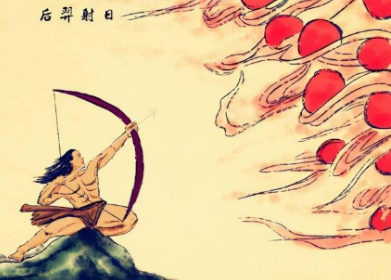 后羿射日：一段承载爱情与信仰的生死离别