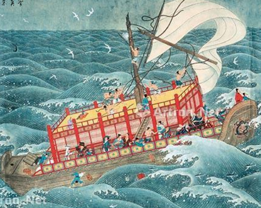 鉴真东渡日本的路线揭秘