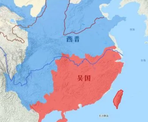 The reason why Dong Wu can establish a long-lasting country: geographical advantage, unity among people and strategy.