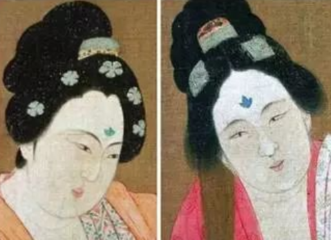 The Style of Flower Ornament in Tang Dynasty Womens Makeup