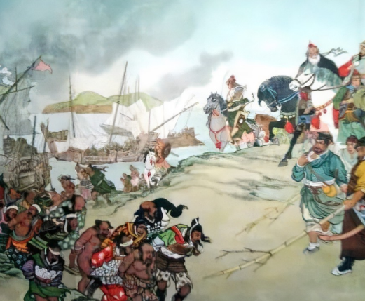 The difficult situation of the Ming army against the pirates during the reign of Emperor Jiajing