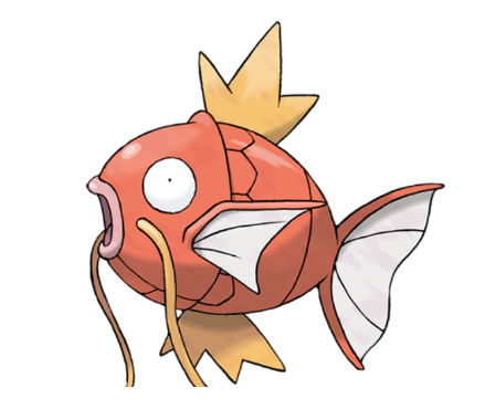 The three evolutions of Magikarp: a journey from weakness to strength as a Pokemon