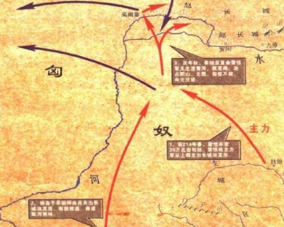 秦始皇收复河套后的对匈策略解析
