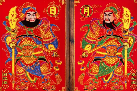 The guardian gods protect the family gate: the deep meaning of the traditional customs of the Spring Festival