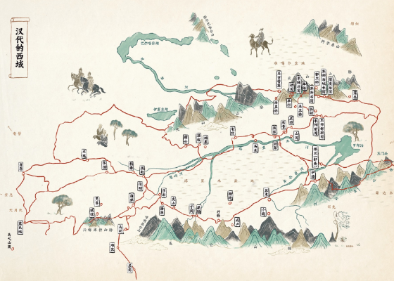 The Glory of the Silk Road: The Prosperity and Changes of the Han Dynasty