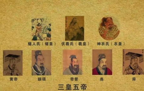 Three Emperors and Five Sovereigns: legendary rulers of ancient China