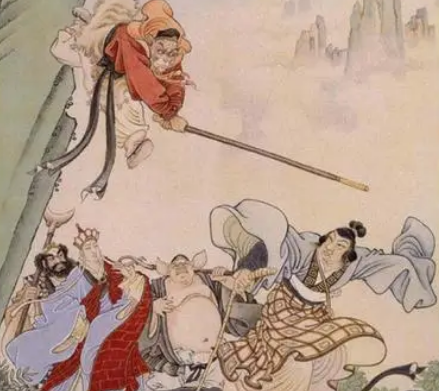 Legendary chapter in Journey to the West: The Three Strikes on the White-Bone Witch