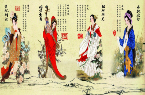古代四大美女排名争议与结局比较