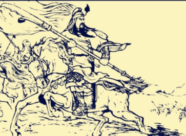 古代战场上的两位传奇武将：吕布与关羽