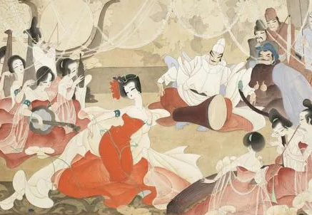 Rainbow-like Robe and Feathered Dress: The court music and dance of the Tang Dynasty