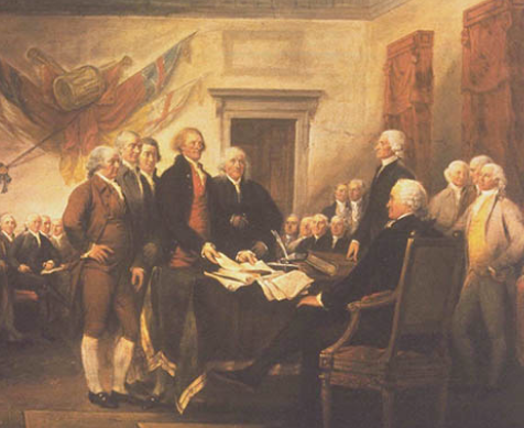 美国独立宣言：自由的呐喊，1776年的里程碑