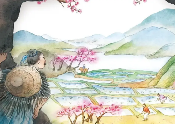刘子骥与桃花源：真实与虚构的交织