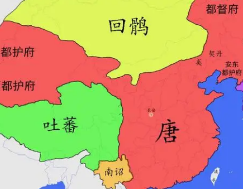 唐朝与吐蕃的较量：盛极而衰与逆境中的辉煌