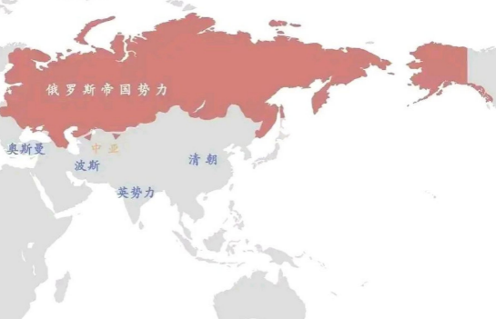 各国巅峰时期的领土对比