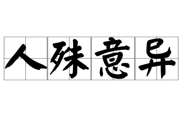人殊意异的含义与用法解析