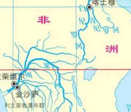 非洲水系特征及其成因